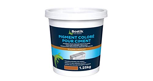 Farbiges Pigment für Zement, 1,25 kg, Braun von BOSTIK