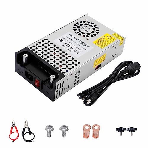 BOSYTRO Schaltnetzteil 12V 50A 600W Netzteil Transformator Power Supply Trafo 230v auf 12v Netzteil SMPS für LED Streifen, CCTV, Radio, Kamera, Labornetzteil von BOSYTRO