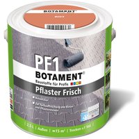 Botament PF1 Pflaster Frisch Lasur für Betonflächen 2,5Liter Rot von BOTAMENT ESSEN