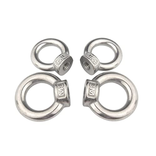 BOUACOUA Ringmutter M24 Augenmutter 304 Edelstahl Ösenmutter (1 Stück) von BOUACOUA