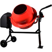 Betonmischer 70L 275W 220V Elektrischer Mischer Betonmischer mit zwei R�dern mit Ce Zertifizierung von BOUDECH