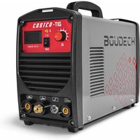 Boudech - caster-tig Lichtbogenschweißgerät mit Invertertechnologie 200 Amp. Doppelfunktion wig/mma mit Hochfrequenzauslöser und VDR-Schutzsystem. von BOUDECH