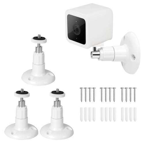 3 Stück Adjustment Wandhalterung Kompatibel mit Ring Stick Up Kamera Arlo Pro 4 Arlo Pro 3 Arlo Pro 2 Arlo Ultra 2 Arlo Ultra 1/4 Schraube, 360° Verstellbare Indoor Kamera Halterung 3 Stück Adjustment Wandhalterung Kompatibel mit Ring Stick Up Kamera Arlo Pro 4 Arlo Pro 3 Arlo Pro 2 Arlo Ultra 2 Arlo Ultra 1/4 Schraube, 360° Verstellbare Indoor Kamera Halterung von BOUFEIDA