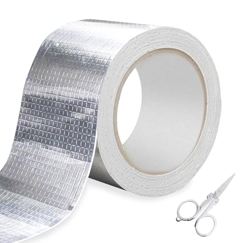 Butylband Selbstklebend Wasserdichtes, 5.5cm x 5m Bitumenband Selbstklebend, Dichtband Selbstklebend Wasserdicht (1,5MM Dicke), Wasserdichtes Klebeband für Rohre-Reparatur-Klebeband, Dächern von BOUFEIDA