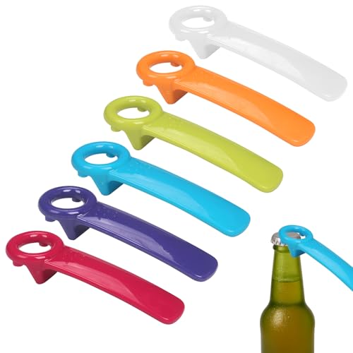 BOULESENM 6 Stück Glasöffner,Mühelos Bieröffner,Deckelöffner für Schraubgläser,Drehverschlussöffner,Glasdeckelöffner Flaschenöffner für Senioren Ältere Menschen Kinder Frauen Schwache Hände von BOULESENM