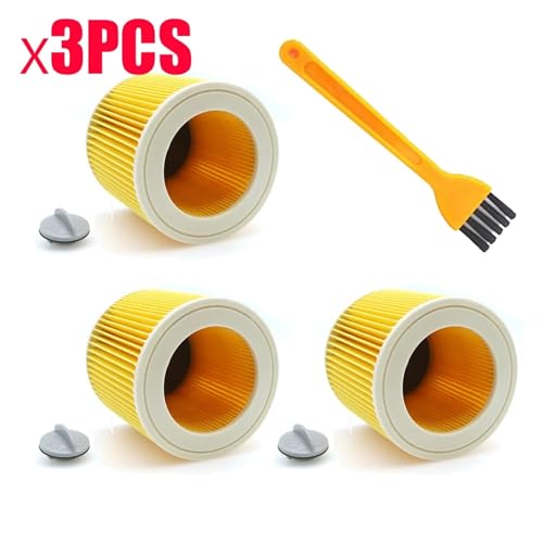 Filterpatrone For Staubsauger, Kompatibel Mit Karcher WD2250 WD3.200 MV2 MV3 WD3, Teile-Luftstaubfilter(3pcs) von BOULINFJZ