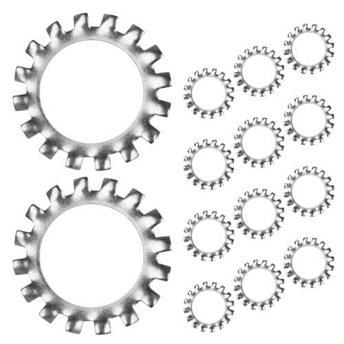 BOUMVID 15 Stück M8 Zahnscheibe Sicherungsscheiben, Gezackte Außenverzahnung Unterlegscheiben, Edelstahl 304 Zahnscheiben Klemmscheiben Größensortiment Federringe für Schraubenbefestigung BOUMVID 15 Stück M8 Zahnscheibe Sicherungsscheiben, Gezackte Außenverzahnung Unterlegscheiben, Edelstahl 304 Zahnscheiben Klemmscheiben Größensortiment Federringe für Schraubenbefestigung von BOUMVID