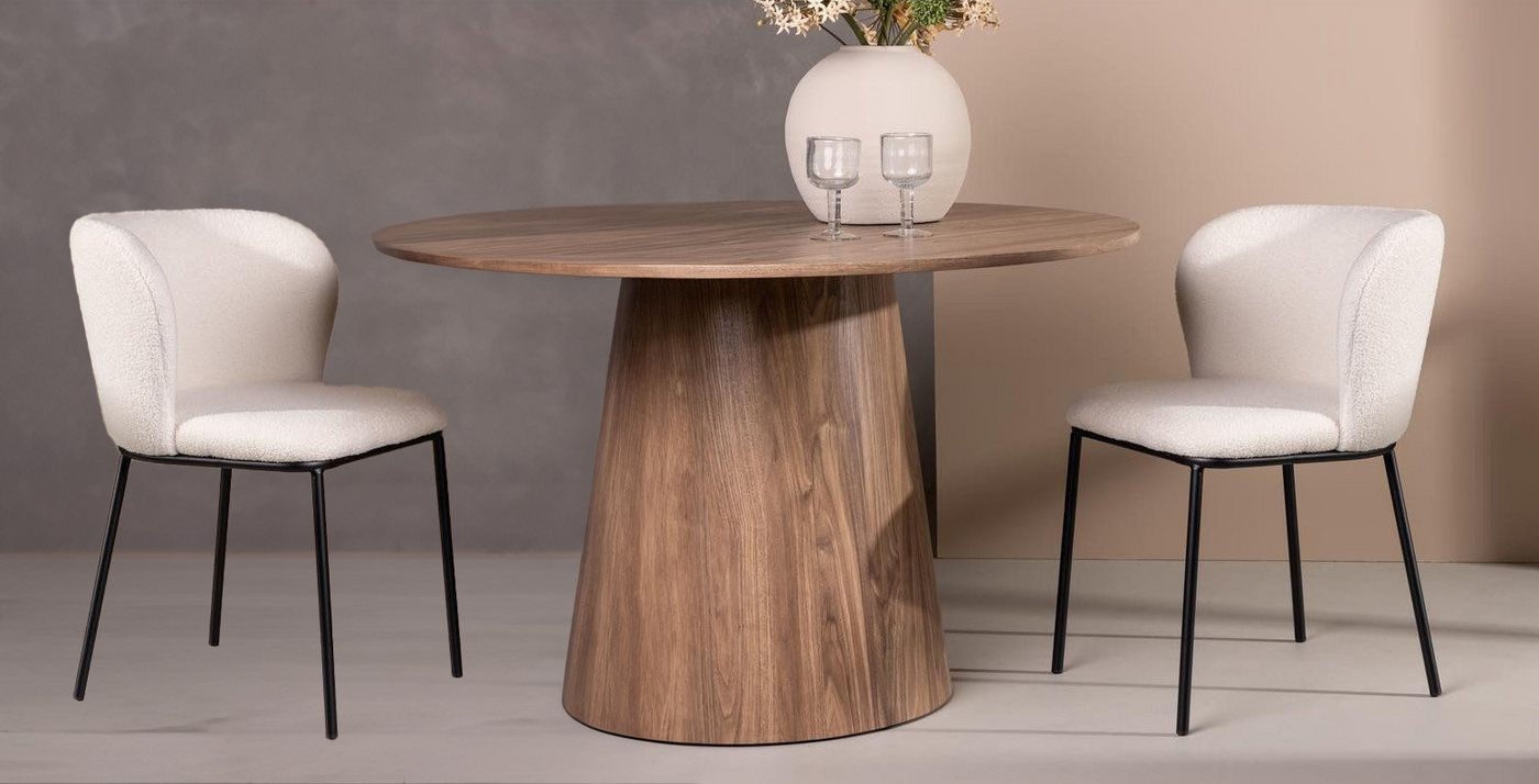 BOURGH Esszimmerstuhl EDINA 2er Set Esstischstuhl - Dining Chair mit Boucle Stoff in weiß BOURGH Esszimmerstuhl EDINA 2er Set Esstischstuhl - Dining Chair mit Boucle Stoff in weiß von BOURGH