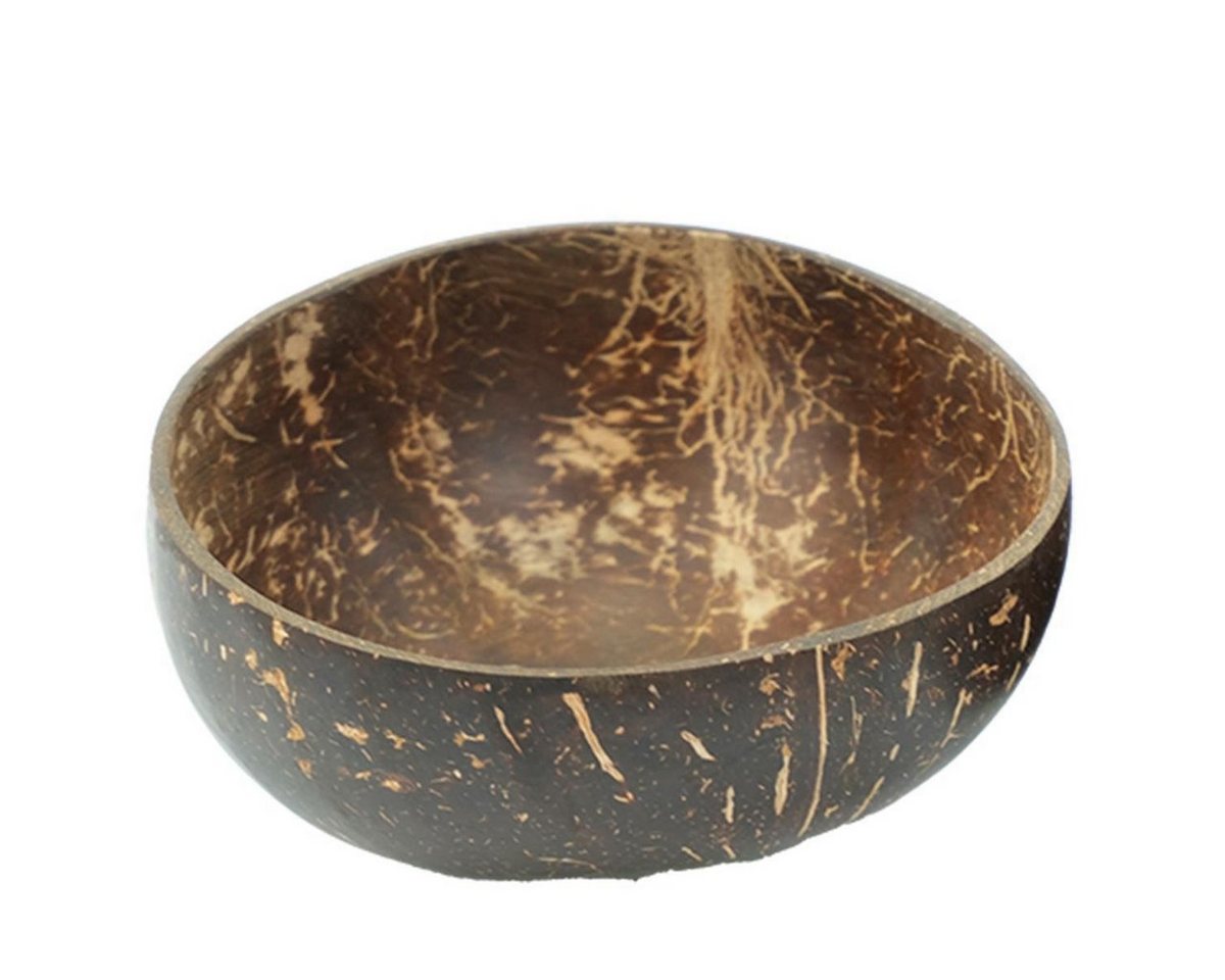 BOURGH Schale SOMBA Kokosnuss Schüssel - Coconut Bowl Schale Müslischale, Kokosnuss, (Einzelstück), poliert, handgemacht, Naturprodukt von BOURGH