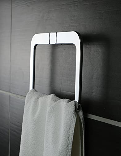 BOURGH Serie BUSCI, Wandhalter Handtuchring Papierhalter Klopapierhalter Halter Rostfrei für Badezimmer (Handtuchhalter) von BOURGH