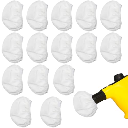 15 Stück Dampfreiniger Ersatz-Pads für Dampfreiniger für Dampfreiniger, universelle Dampfreiniger 15 Stück Dampfreiniger Ersatz-Pads für Dampfreiniger für Dampfreiniger, universelle Dampfreiniger von BOUTICOL