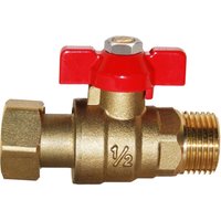 Boutté - Zuleitungshahn des Sammelbehälters mit roter beweglicher Mutter Gewinde Männlich/weiblich 15x 21 mm Boutté - Zuleitungshahn des Sammelbehälters mit roter beweglicher Mutter Gewinde Männlich/weiblich 15x 21 mm von BOUTTÉ