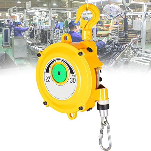 Spring Balancer 5-9kg/9-15kg/15-22kg/22-30kg, Retractable Spring Pull Tool Holder Hanging, Spring Pull Holder Balancer with 1.5m Pulley, Alloy Hook and Self-locking Function, Light Durable(Size:22 to Spring Balancer 5-9kg/9-15kg/15-22kg/22-30kg, Retractable Spring Pull Tool Holder Hanging, Spring Pull Holder Balancer with 1.5m Pulley, Alloy Hook and Self-locking Function, Light Durable(Size:22 to von BOVDC