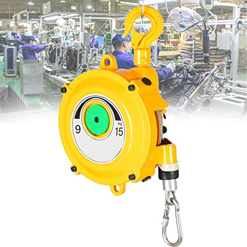 Spring Balancer 5-9kg/9-15kg/15-22kg/22-30kg, Retractable Spring Pull Tool Holder Hanging, Spring Pull Holder Balancer with 1.5m Pulley, Alloy Hook and Self-locking Function, Light Durable(Size:9 to 1 Spring Balancer 5-9kg/9-15kg/15-22kg/22-30kg, Retractable Spring Pull Tool Holder Hanging, Spring Pull Holder Balancer with 1.5m Pulley, Alloy Hook and Self-locking Function, Light Durable(Size:9 to 1 von BOVDC