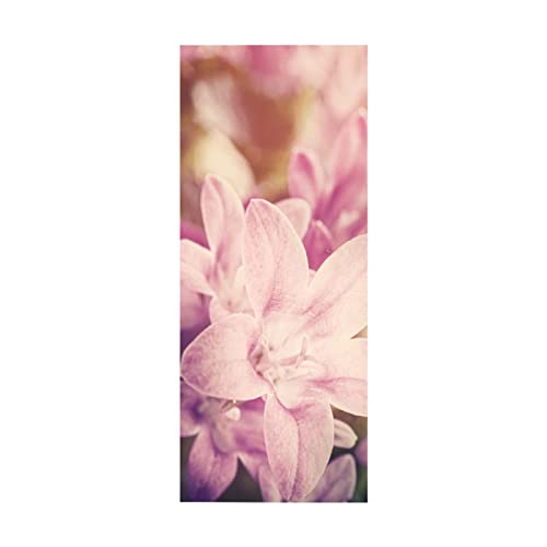 3D Türaufkleber Blumen Türtapete selbstklebend TürPoster - Fototapete Türfolie Poster Tapete Aufkleber DIY Wandbild B100 x H215cm von BOVZOX