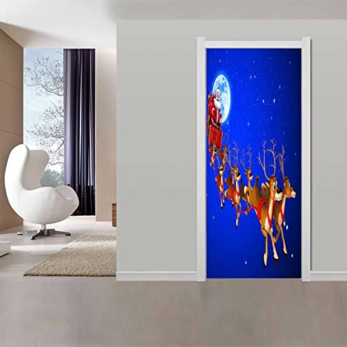 3D Türaufkleber Der alte Mann. Türtapete selbstklebend TürPoster - Fototapete Türfolie Poster Tapete Aufkleber DIY Wandbild B85 x H205cm von BOVZOX