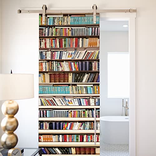3D Türaufkleber Retro Bücherregale Türtapete selbstklebend TürPoster - Fototapete Türfolie Poster Tapete Aufkleber DIY Wandbild B77 x H200cm 3D Türaufkleber Retro Bücherregale Türtapete selbstklebend TürPoster - Fototapete Türfolie Poster Tapete Aufkleber DIY Wandbild B77 x H200cm von BOVZOX