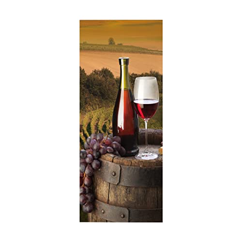3D Türaufkleber Rotwein Türtapete selbstklebend TürPoster - Fototapete Türfolie Poster Tapete Aufkleber DIY Wandbild B100 x H215cm 3D Türaufkleber Rotwein Türtapete selbstklebend TürPoster - Fototapete Türfolie Poster Tapete Aufkleber DIY Wandbild B100 x H215cm von BOVZOX