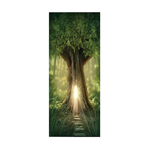 3D Türposter Türtapete Der grüne Baum Türtapete selbstklebend TürPoster Fototapete Türfolie Poster DIY Selbstklebende Wandbild PVC Wasserdichte Tapete B90 x H200cm 3D Türposter Türtapete Der grüne Baum Türtapete selbstklebend TürPoster Fototapete Türfolie Poster DIY Selbstklebende Wandbild PVC Wasserdichte Tapete B90 x H200cm von BOVZOX