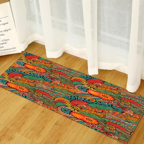 BOVZOX Küchenteppiche Ethnischer Stil Waschbar Küchenmatte Küchenteppich Badematten rutschfeste Teppich 40 x 100cm BOVZOX Küchenteppiche Ethnischer Stil Waschbar Küchenmatte Küchenteppich Badematten rutschfeste Teppich 40 x 100cm von BOVZOX