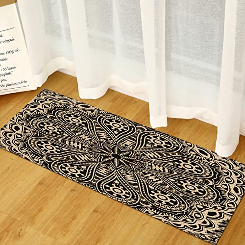 BOVZOX Küchenteppiche Ethnischer Stil Waschbar Küchenmatte Küchenteppich Badematten rutschfeste Teppich 40 x 100cm von BOVZOX