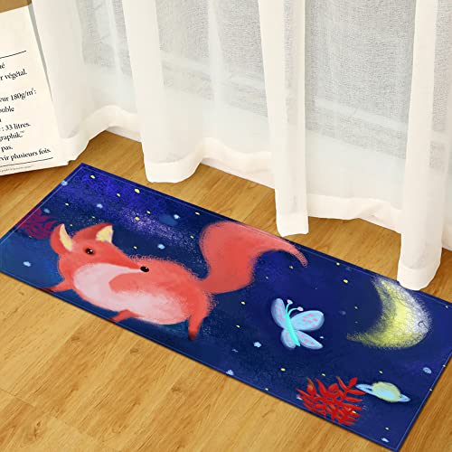 BOVZOX Küchenteppiche Fuchs Waschbar Küchenmatte Küchenteppich Badematten rutschfeste Teppich 60 x 90cm BOVZOX Küchenteppiche Fuchs Waschbar Küchenmatte Küchenteppich Badematten rutschfeste Teppich 60 x 90cm von BOVZOX