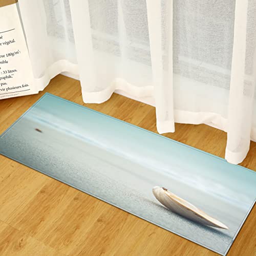 BOVZOX Küchenteppiche Strandmuscheln Waschbar Küchenmatte Küchenteppich Badematten rutschfeste Teppich 60 x 90cm BOVZOX Küchenteppiche Strandmuscheln Waschbar Küchenmatte Küchenteppich Badematten rutschfeste Teppich 60 x 90cm von BOVZOX