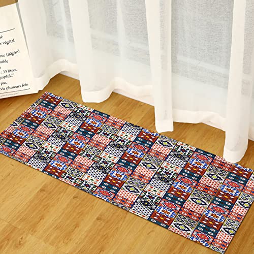 BOVZOX rutschfeste Küchenmatten Ethnischer Stil Teppiche Waschbare Gummiunterlage Fußmatte Mikrofaser Teppichset 50 x 80cm BOVZOX rutschfeste Küchenmatten Ethnischer Stil Teppiche Waschbare Gummiunterlage Fußmatte Mikrofaser Teppichset 50 x 80cm von BOVZOX