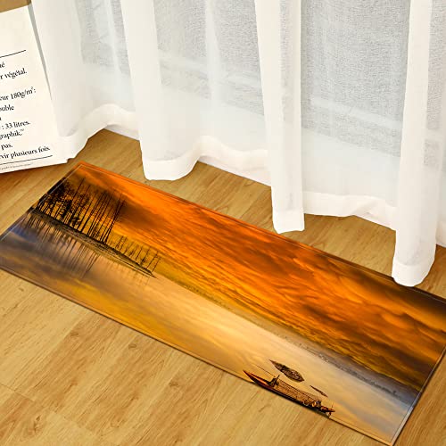 BOVZOX rutschfeste Küchenmatten Meer Teppiche Waschbare Gummiunterlage Fußmatte Mikrofaser Teppichset 60 x 180cm BOVZOX rutschfeste Küchenmatten Meer Teppiche Waschbare Gummiunterlage Fußmatte Mikrofaser Teppichset 60 x 180cm von BOVZOX