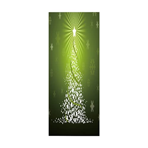 Türaufkleber selbstklebendes Abstrakt Türbild Fototapete Türfolie Poster Tapete Pvc Wasserdicht Abnehmbare Wandbilder Für Schlafzimmer Haus Bad Büro B83 x H204cm von BOVZOX