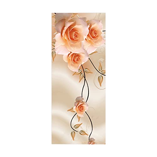 Türaufkleber selbstklebendes Blumen Türbild Fototapete Türfolie Poster Tapete Pvc Wasserdicht Abnehmbare Wandbilder Für Schlafzimmer Haus Bad Büro B83 x H204cm Türaufkleber selbstklebendes Blumen Türbild Fototapete Türfolie Poster Tapete Pvc Wasserdicht Abnehmbare Wandbilder Für Schlafzimmer Haus Bad Büro B83 x H204cm von BOVZOX
