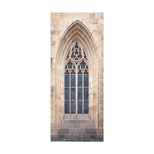 Türaufkleber selbstklebendes Kreative Tür Türbild Fototapete Türfolie Poster Tapete Pvc Wasserdicht Abnehmbare Wandbilder Für Schlafzimmer Haus Bad Büro B83 x H204cm Türaufkleber selbstklebendes Kreative Tür Türbild Fototapete Türfolie Poster Tapete Pvc Wasserdicht Abnehmbare Wandbilder Für Schlafzimmer Haus Bad Büro B83 x H204cm von BOVZOX