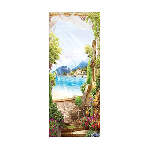Türaufkleber selbstklebendes Meer Türbild Fototapete Türfolie Poster Tapete Pvc Wasserdicht Abnehmbare Wandbilder Für Schlafzimmer Haus Bad Büro B100 x H200cm Türaufkleber selbstklebendes Meer Türbild Fototapete Türfolie Poster Tapete Pvc Wasserdicht Abnehmbare Wandbilder Für Schlafzimmer Haus Bad Büro B100 x H200cm von BOVZOX