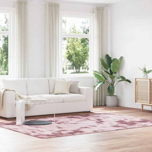 BOWEKAM Decor-Rugs Shaggy Teppich Hochflor NAVARRA Altrosa 200x290 cm Polyester von BOWEKAM