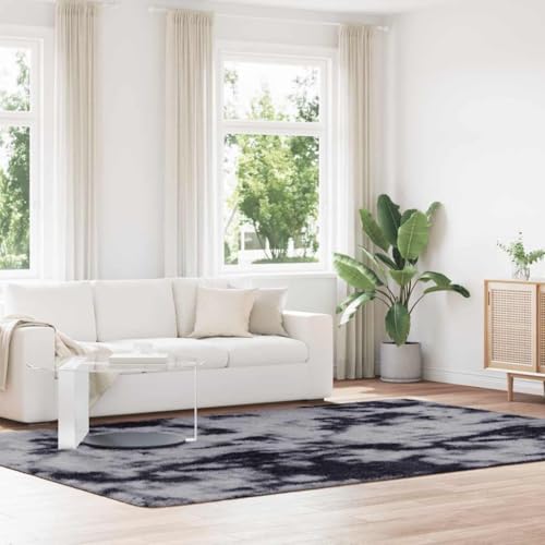 BOWEKAM Decor-Rugs Shaggy Teppich Hochflor NAVARRA Dunkelgrau 240x340 cm Polyester von BOWEKAM