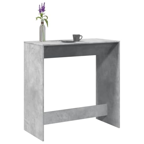 BOWEKAM Haus & Garten Stehtisch Beton Grau 102x50x103,5 cm Engineered Holzmöbel Auswahl von BOWEKAM