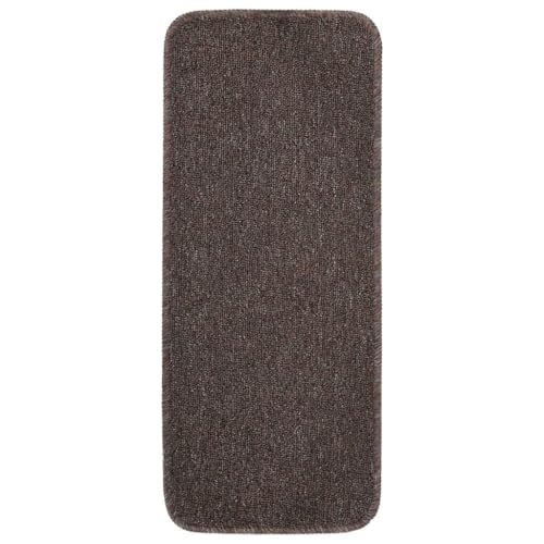 BOWEKAM Haushaltsbedarf Stufenmatten Anti-Rutsch Stufenmatten 60 x 25 cm Braun Rechteckig 15 Stück von BOWEKAM