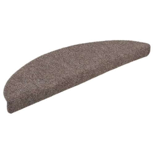 BOWEKAM Haushaltsbedarf Stufenmatten Selbstklebend Stufenmatten 15 Stück Creme 65x21x4cm Nadelstanzer von BOWEKAM