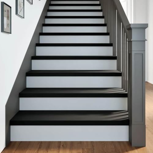 BOWEKAM Haushaltsbedarf Stufenmatten Stufenmatten 4 Stück dunkelbraun 90x30x2cm Massivholz Eiche von BOWEKAM