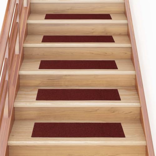 BOWEKAM Haushaltsbedarf Stufenmatten Stufenmatten Selbstklebend 30 Stück Rot 76x20cm Rechteck BOWEKAM Haushaltsbedarf Stufenmatten Stufenmatten Selbstklebend 30 Stück Rot 76x20cm Rechteck von BOWEKAM