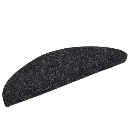 BOWEKAM Haushaltsbedarf Stufenmatten Stufenmatten selbstklebend 20 Stück schwarz 56x17x3cm von BOWEKAM