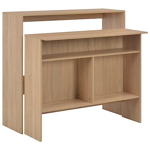 BOWEKAM Home & Garden Bartisch mit 2 Tischplatten Eiche 130x40x120 cm Möbelwahl BOWEKAM Home & Garden Bartisch mit 2 Tischplatten Eiche 130x40x120 cm Möbelwahl von BOWEKAM