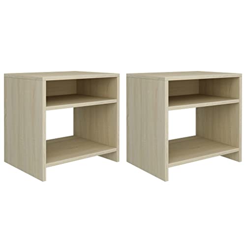 BOWEKAM Home & Garden-Bedside Cabinets 2 pcs Sonoma Oak 40x30x40cm Engineered Wood-Möbel Wahl BOWEKAM Home & Garden-Bedside Cabinets 2 pcs Sonoma Oak 40x30x40cm Engineered Wood-Möbel Wahl von BOWEKAM