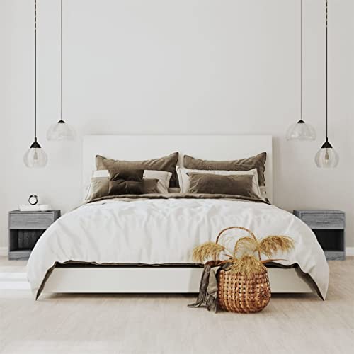 BOWEKAM Home & Garden-Bedside Cabinets 2 pcs with Drawer Grey Sonoma Furniture Choice BOWEKAM Home & Garden-Bedside Cabinets 2 pcs with Drawer Grey Sonoma Furniture Choice von BOWEKAM