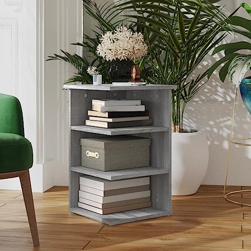 BOWEKAM Home & Garden Beistellschrank Grau Sonoma 35x35x55cm Holzmöbel Wahl von BOWEKAM
