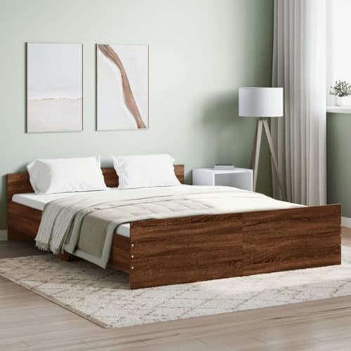 BOWEKAM Home & Garden Bettgestell ohne Matratze Braun Eiche 140x200 cm Möbelwahl BOWEKAM Home & Garden Bettgestell ohne Matratze Braun Eiche 140x200 cm Möbelwahl von BOWEKAM