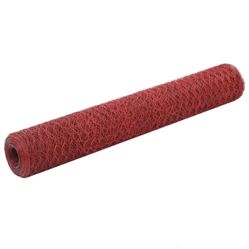 BOWEKAM Home & Garden - Hühnerdrahtzaun Stahl mit PVC-Beschichtung 25x1m Rot-Möbelwahl BOWEKAM Home & Garden - Hühnerdrahtzaun Stahl mit PVC-Beschichtung 25x1m Rot-Möbelwahl von BOWEKAM