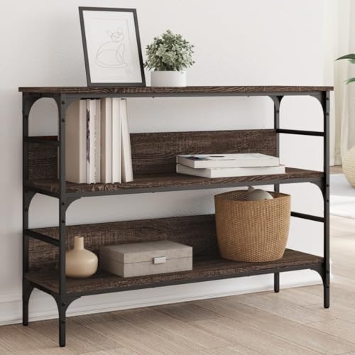 BOWEKAM Home & Garden Konsolentisch Braun Eiche 100x32x75cm Holzmöbel Wahl BOWEKAM Home & Garden Konsolentisch Braun Eiche 100x32x75cm Holzmöbel Wahl von BOWEKAM