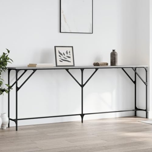 BOWEKAM Home & Garden Konsolentisch grau Sonoma 200x29x75cm Holzmöbel Wahl von BOWEKAM