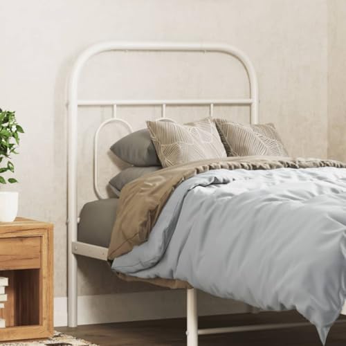 BOWEKAM Home & Garden Kopfteil aus Metall, Weiß, 75 cm, Möbelauswahl BOWEKAM Home & Garden Kopfteil aus Metall, Weiß, 75 cm, Möbelauswahl von BOWEKAM
